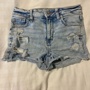 American eagle ripped jeans shorts